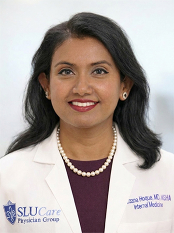 Farzana Hoque, M.D., M.S.H.A., MRCP, FACP, FRCP Farzana Hoque, M.D., M.S.H.A., MRCP, FACP, FRCP